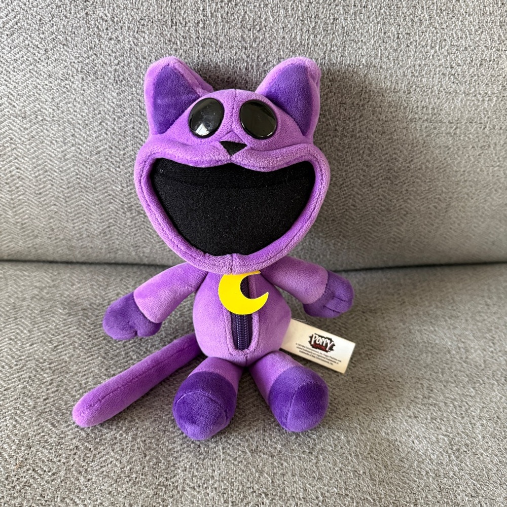Poppy Playtime CatNap 12” Inch Purple Stuffed Animal Plush